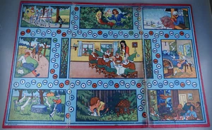 Brückner-Spiele NUR Spielplan Brettspiel "Ein neue Märchenspiel" 1947 (102164) - Bild 1 von 3