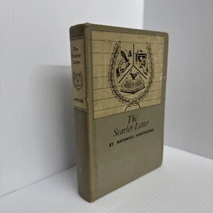 Vintage 1948 Book The Scarlet Letter By Nathaniel Hawthorne Hardback - Picture 1 of 7