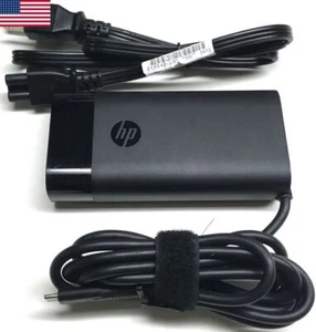 Genuine HP 90W Spectre x360 Charger AC Power Adapter USB-C 904144-850 904082-003 - Picture 1 of 6