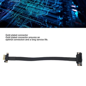 Cable de extensión 20CM PCIE 3.0 1X a 1X buena flexibilidad cable de extensión - Imagen 1 de 8