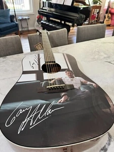 GARY ALLAN Signed Custom Guitar- Autographed Epiphone Acoustic Guitar- Free Ship - Picture 1 of 11