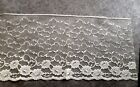 Ivory Cream Lace Fabric Piece 96" Long x 12" Wide