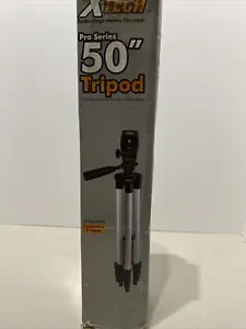 X TECH PRO SERIES 50” Tripod Provides Stabilization For Action Shots - Picture 1 of 4