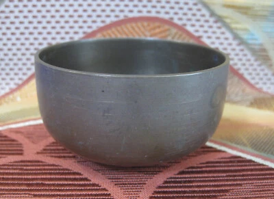 Orig.Used.Japanese Buddhist Bell .Singing Bowl.Copper Buddhist Bell .117g 8.3cm - Image 1 of 4