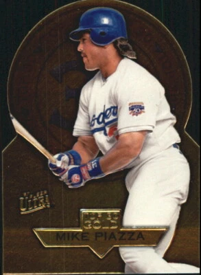 1997 Ultra Top 30 Gold Medallion #6 Mike Piazza - NM-MT - Image 1 of 2