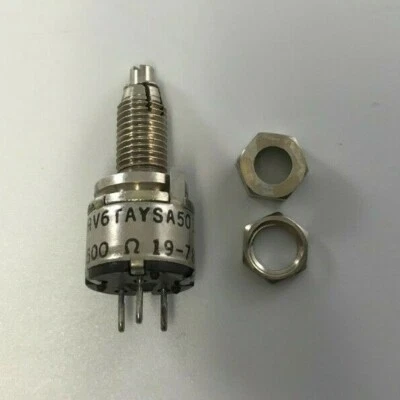 CLAROSTAT RV6TAYSA501A MINI POTENTIOMETER 500OHM NSN 5905-00-559-5614  - Image 1 of 3