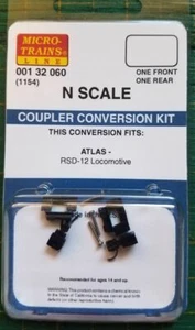 N Micro Trains 001 32 060 Coupler Conversion kit 1154 ATLAS RSD-12 - Picture 1 of 1