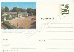 P 116 Picture Postcard Print Sample 40 Pfennig Accident Prevention Bad Driburg - Picture 1 of 1