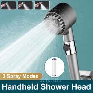 RV Shower Head with 3 Modes On Off Switch Camper Water Saving and High Pressure - Picture 1 of 19