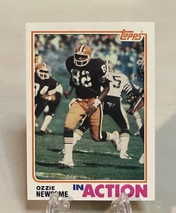 1982 Topps In Action #68 Ozzie Newsome Cleveland Browns S496 - Picture 1 of 2
