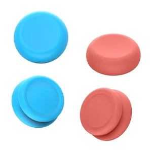 4Pcs/set Thumb Grip Caps Red Blue Silicone Protectors For NS2 Game Handle - Picture 1 of 8