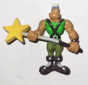 Vintage Nickelodeon Jorgen Von Strangle Mini Figur 2003 Viacom grün - Bild 1 von 7