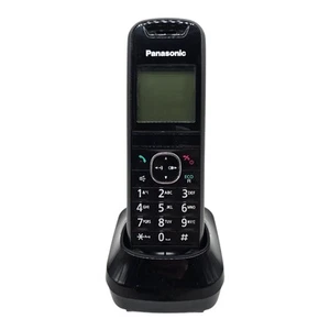 Telefon Panasonic TGA551EX ze stacją ładującą DECT słuchawka czarna - Zdjęcie 1 z 6