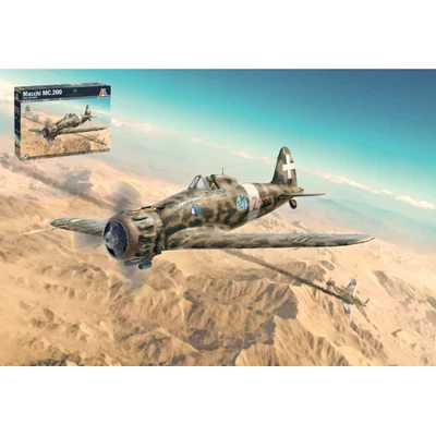 MACCHI M.C.200 SERIES XXI KIT 1:48 Italeri Kit Aerei Modellino Nuovo - Immagine 1 di 3