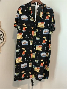 Vestido midi Jessica Howard para mujer estampado de novedad con botones talla 16 de viaje - Imagen 1 de 14