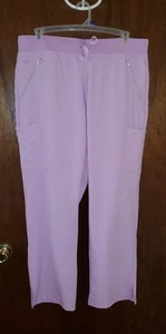 Med Couture Insight Lilac Scrub Pants Sz Xl - Picture 1 of 4