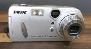 SONY Cyber Shot DSC-P72, 3.2 MP Digital Camera,Silver - Picture 1 of 4
