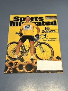 Sports Illustrated Magazine August 6, 2001 - Tour de France - Lance Armstrong - Bild 1 von 8