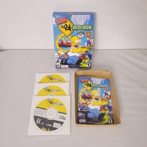 The Simpsons Hit & Run 2003 PC-CD ROM Complete in Box - Picture 1 of 9