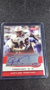 Sage Aspire 2006 - Autógrafos Vernon Davis #6A (AU, RC) - Imagen 1 de 2