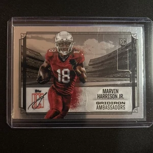 🔥Marvin Harrison Jr 2024 Topps Signature Class #GA-5 Gridiron Ambassadors RC - Bild 1 von 2