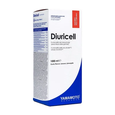 YAMAMOTO Research Diuricell 1L Integratore di Estratti Vegetali Drenante Ideale