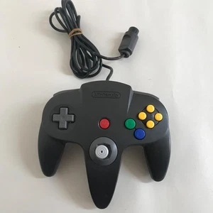 Official Nintendo 64 Black Grey Limited Edition Controller N64 Analogue 3D - Picture 1 of 7