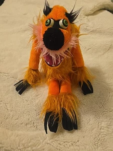 RARE 1981 THE Great Space Coaster Orange GORIDDLE GORILLA plush Pet Monster Pal - Picture 1 of 16