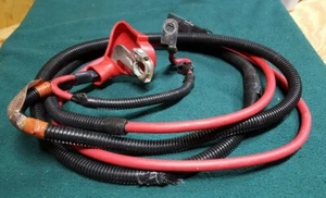 Lincoln LS 3.0L V6 OEM Red Battery Terminal Connector Positive Cable 1W4T-14300A - Picture 1 of 7