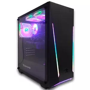 Custom Build ARGB Gaming Desktop i7 8th 32GB RAM 1TB SSD RTX 4060 Win11 WIFI 6 - Picture 1 of 10