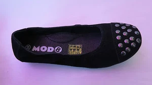 MOD 8 BALLERINES CEROCK EN CUIR POINTURE FR32 NOIR - Picture 1 of 8