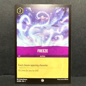 2023 DISNEY LORCANA THE FIRST CHAPTER FREEZE 63/204 COMMON - Bild 1 von 2