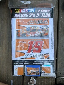 Nascar Carl Edwards # 19 Wincraft 2-Sided 3' X 5' Deluxe Flag w Grommets NEW! - Picture 1 of 4