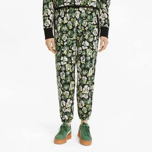 PUMA x LIBERTY Printed Women's Sweatpants - Puma Black-Flower AOP - Picture 1 of 7