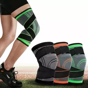 Knee Support Brace Compression Strap Sleeve Sports Protector Ligament adjustable - Picture 1 of 14