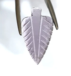 4.75ct Natural Certified Tourmaline Leaf Fancy carved Gemstone - Picture 1 of 6