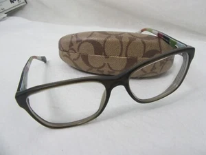 Coach HC 6013 Julayne 5030 Brillengestell 54-16-135, dunkeloliv & Coach Etui - Bild 1 von 7