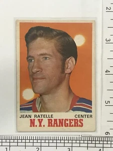 1970-71 O-Pee-Chee OPC #181 Jean Ratelle, NY Rangers - Picture 1 of 2