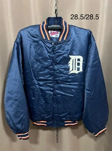 Vintage Detroit Tigers Authentic Starter Jacket 90s MLB Size XL - Picture 1 of 6