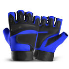 Half Finger Rubber Hard Knuckle Gloves Fit for Outdoors Exercise Climbing Racing