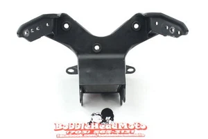 08-16 YAMAHA YZF R6 OEM UPPER FAIRING MIRROR GAUGES STAY BRACKET D8 - Picture 1 of 9