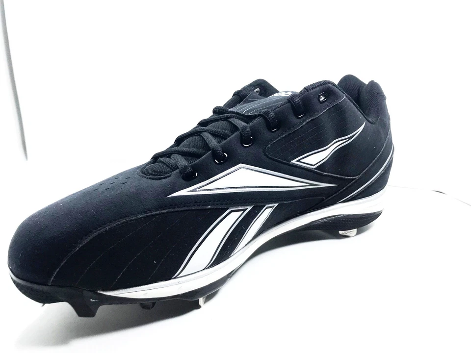 Reebok High N Tight Low Hex NU Men's Baseball Cleats in Black - 14