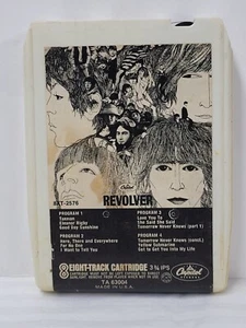 The BEATLES Revolver 1960s 8-Track Tape 8XT 2576 White Shell - Bild 1 von 4