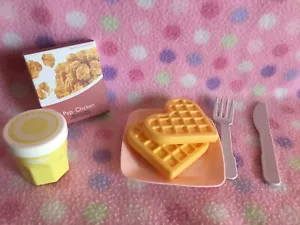 KÜCHE ESSEN SPIELEN WAFFELN GESCHIRRGESCHIRR #8-TEILIGES SPIELSET LUSTIG NIEDLICH! NEU! - Bild 1 von 6