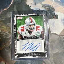 2022 Sage Artistry Thayer Munford AUTO Card #A-TM