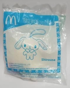 2010 New Sanrio Mcdonalds Sugarbunnies Sugar Bunnies Shirousa plush mip rare - Picture 1 of 4