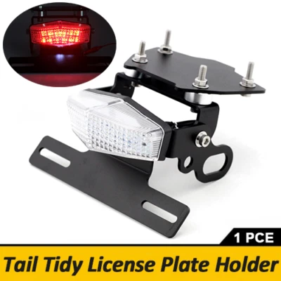 Soporte de matrícula de señal de giro de luz de freno LED para HONDA NC700S/X NC750S/X Foto 1 de 4