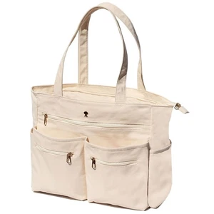 Bolsa de fin de semana Bolsa de mano Bolso de viaje para pasar la noche con 13 bolsillos para T... - Imagen 1 de 8