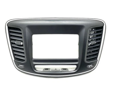 Center Dash Radio Trim Bezel 5" Screen Fits 2015-2017 Chrysler 200 81599 - Image 1 of 4