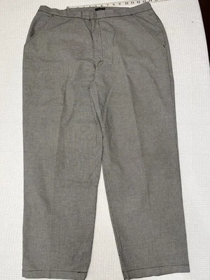 Lee Vintage cotton black and white houndstooth chino trousers. - Image 1 of 4